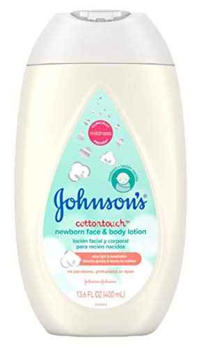 Johnsons Baby Памук лосион за лице и тяло 13,6 грама (400 мл) (6 опаковки)