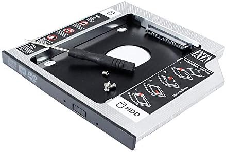 2-ри Твърд диск HDD SSD Кутийка за лаптоп Asus серия N550 N550J N550JV N550JK N550JX N551 N551J N551JW N551JQ N551VW, Корпус твърдотелно устройство SATA 3 Секунди, за Подмяна на адаптер за оптичен отдел?