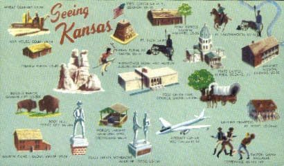 Разни, Канзас, Пощенска Картичка
