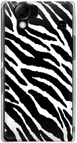 CaseMarket SoftBank AQUOS Phone (102SH) Прозрачен твърд калъф от поликарбонат с шарките на Зебра - Класически бял]