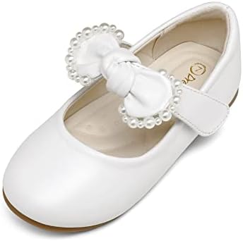 ДВОЙКА-МЕЧТА За Момичета, Модел Обувки Mary Jane, на Равна Подметка за купоните, Училището Сватба (Дете/Little Kid)