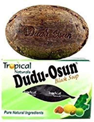 Дуду-осун, Африкански Черен сапун е Чист, 150 г. (Опаковка от 4 броя)