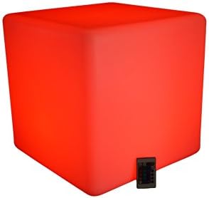 16-инчов Led Лампа с водоустойчив Wi-Сияние Cube/Led Cube Seat 16 Различни Цветове, или променливи с помощта на дистанционно управление