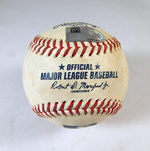 2022 Тексас Рейнджърс на Маями Марлинз В играта са Използвали Бейзболен топката Томи Нэнса Сам Хаффа - Играта Използва Бейзболни топки