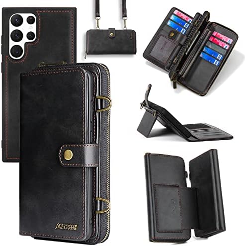 SINQERISHT за Носене в чантата си през рамо, Съвместим с Samsung Galaxy A51 5G, Кожен Калъф-в чантата си за телефон с Държач за карти