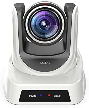 PTZ камера SMTAV White Full HD излъчване и конференции с поддръжка на PoE (30X)