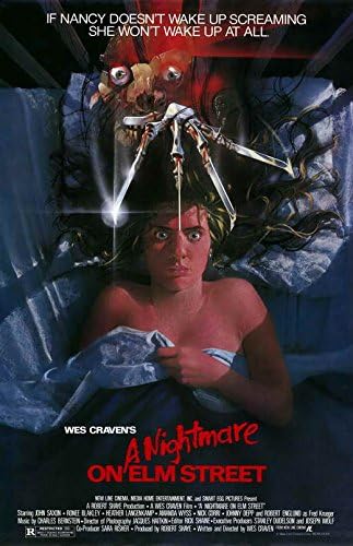 Плакат на филма Кошмар на елм стрийт (11 x 17 инча - 28 x 44 см) (1984)
