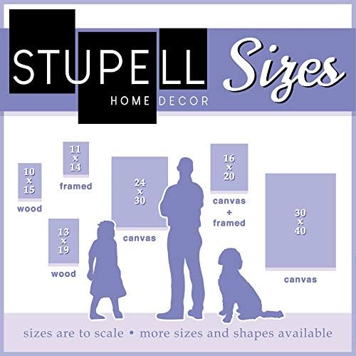 Stupell Industries Обича Фраза малки неща с Занемарено Сиви детайли стенни рисунки, 13 x 19