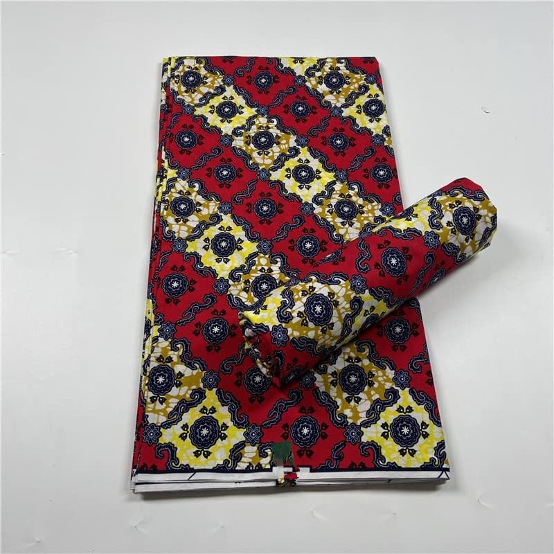 Восъчен плат с африканските принтом от памук AMIBRIC, тъкани от ганского Восък Анкара, 6 ярда / бр. за Женски Вечерна рокля-920