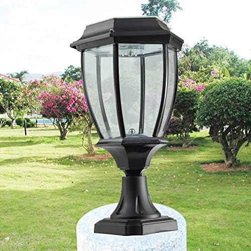 CXDTBH Външен Пилон Лампа Европейската Вила, с монтиран на стената Лампа, Водоустойчив Домашен Светлина Градина В Двора на LED Улично