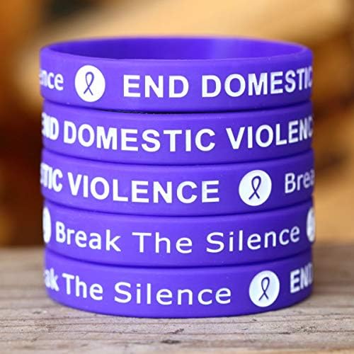 SayitBands 1 Премахване на домашно насилие Гривна-маншет