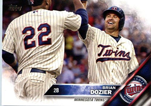 Бейзболна картичка Topps 308 Брайън Дозье Minnesota Twins