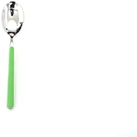 Лъжичка за плодове Mepra AZB10A71104 Fantasia – [Опаковка от 24 броя], Яблочно-зелен, 17,5 см, Съдове от неръждаема стомана, могат да