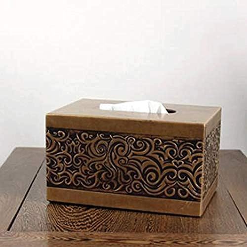 Кутия за салфетки DFHH Калъф за салфетки за Баня, маса за Хранене, Спалня, Офис, Подходящ за салфетки, хартиени кърпички (Цвят: B)