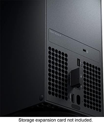 Игрова конзола на Microsoft Xbox Series X, за да твердотельном твърдия диск с капацитет 1 TB - Допълнителен черен контролер, 8-ядрен