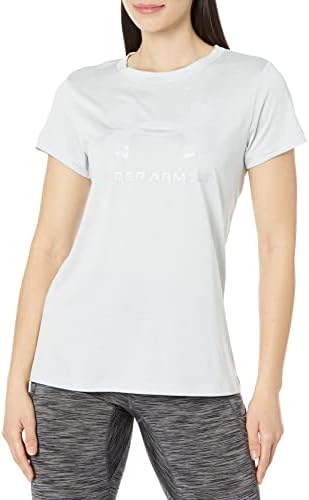 Женска тениска с къс ръкав с голяма лого на Under Armour Tech Twist с голяма лого