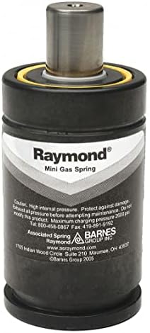 Газова пружина RAYMOND: Азот, за тежки условия на работа, 1665 паунда, въглеродна стомана, Размер на резби прът M8 (TU 750-250)
