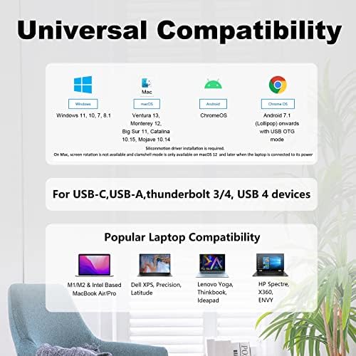 Универсален адаптер видеодисплея WAVLINK USB 3.0-HDMI UHD Поддържа до 6 монитора с резолюция 2560x1440 @ 60 Hz, външен видео адаптер