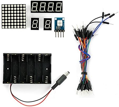 SainSmart Mega2560 R3 ATmega2560-16AU + Стартов комплект клавиатура с повече от 16 основни учебни проекти за Arduino и за начинаещи Arduino