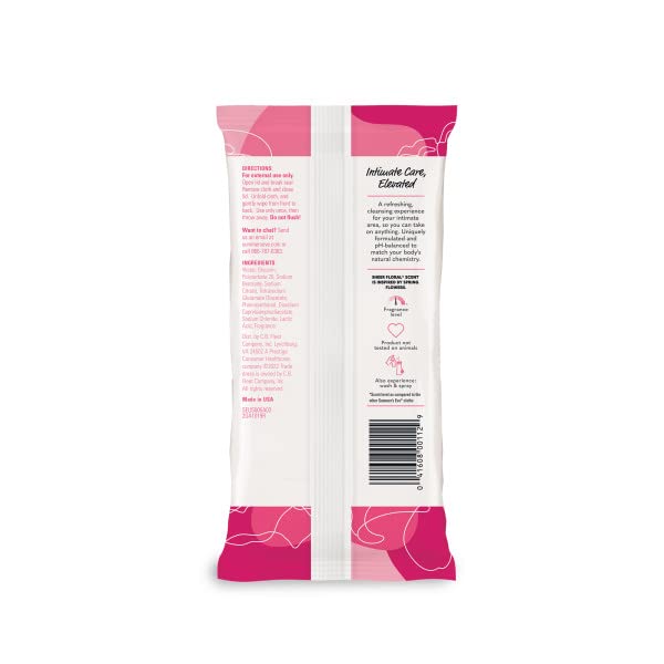 Дамски почистване кърпички Summer's Eve за чувствителна кожа, Прозрачни Цветни 32 ea (опаковка от 2 броя)
