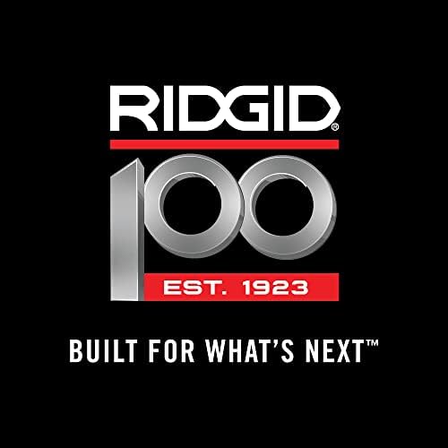 RIDGID 32870 Модел 42 - Тежкотоварни 4-Колесни Труборез, стоманена труборез диаметър 3/4 инча до 2 инча, Сребристо-червено, Малък