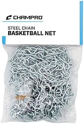 Баскетболна мрежа Champro, Стоманена верига (Сребро, 21 инча)