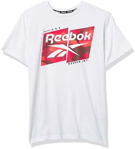 Тениска голям размер, за момчета Reebok