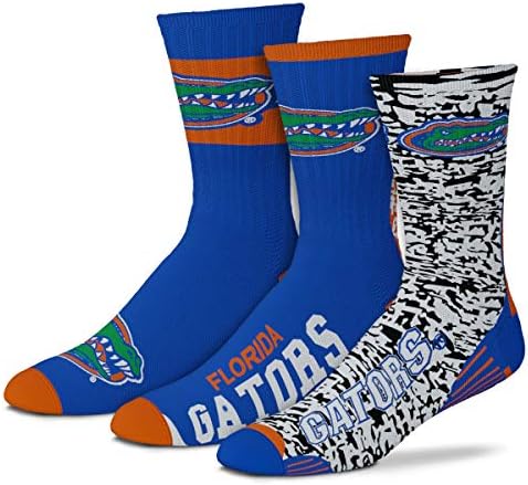 FBF Originals - Мъжки футболни чорапи Stimulus Crew Дължина на NCAA - 3 опаковки