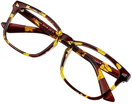 VisionGlobal, 5 чифта Очила за четене с пружинным тръба на шарнирна връзка, Очила за жени / мъже, Блокиране на синята светлина, в овални