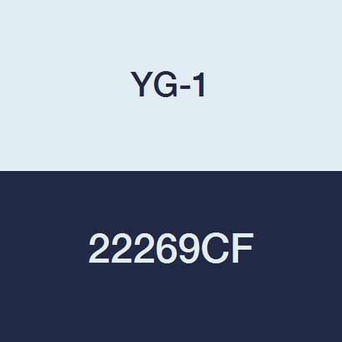 Бележка fresa YG-1 22269CF 5/32HSSCo8, 3 надлъжни Канала, Къса дължина, за Еднократна употреба, TiAlN покритие-Futura, дължина 1-9/32