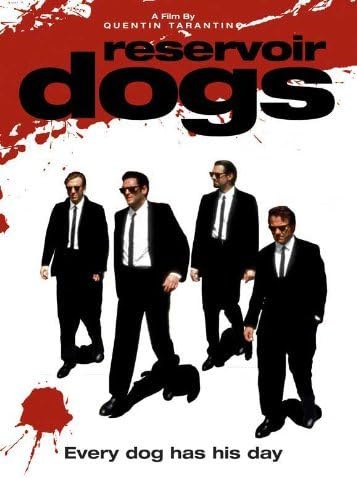 Плакат на филма Глутница кучета (11 x 17 инча - 28 см x 44 см) (1992) Стил На -(Харви Кейтель) (Тим Рот) (Майкъл Мадсън) (Стив Бушеми)