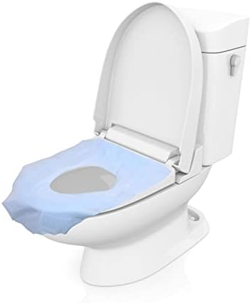 Healeved Калъфи за Седалки на тоалетни чинии за Еднократна употреба: 60шт Преносими Седалките Казанчета от Дървесна Маса, Хартия Калъф