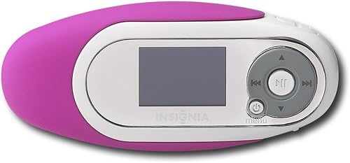 MP3-плейър Insignia 1GB KIX USB-3 сменяеми цветове-Розово / Зелено / Синьо