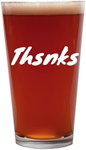 Подарък дрънкулки Thsnks - 16 грама Бира Пинтовый Стъклена Чашка