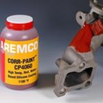 Кор-Paint CP4060 Червено Защитно покритие за Метали, Керамика, Огнеупоров и кварц, Пинта