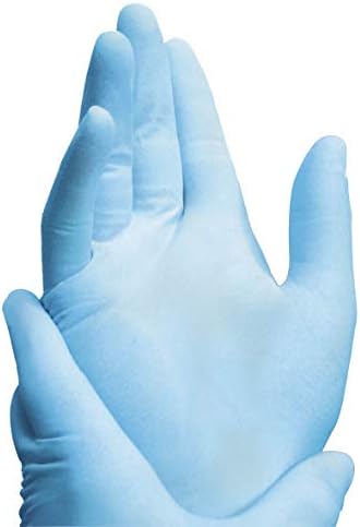 Многофункционална ръкавици за Еднократна употреба от Нитрил, които не съдържат Отровен прах, Medline, с Един размер, брой 6 броя