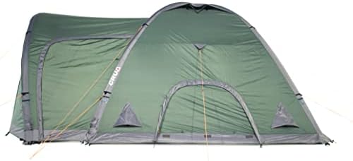 Crua Открито Основната 6-местна палатка - Въздушна палатка с надуваеми греди за бърза и лесна настройка, Голяма семейна палатка