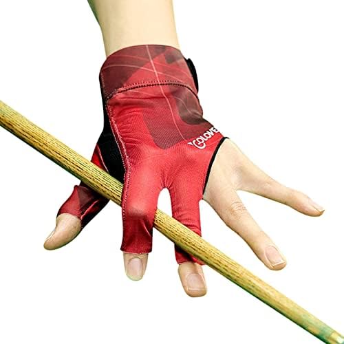 Ръкавица за Билярд LIPPSY| Ръкавици за Билярд на 3 Пръста, Билярд Ръкавица за Снукър на Лявата си Ръка, Спортни Ръкавици за Шоуто, Ръкавици