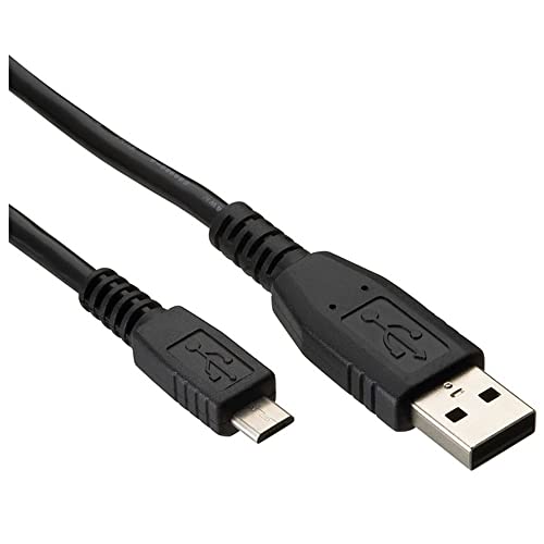 USB кабел за цифров фотоапарат Synergy, съвместим с цифров фотоапарат Sony Alpha a7R II, USB-кабел за трансфер на данни microUSB-USB