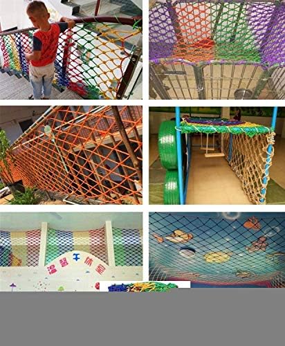 Ico Детска Защитна мрежа 10 см Декоративна мрежа За детска градина, Защитна мрежа за тераси, Цветен мрежа за стълби, мрежа от падане,