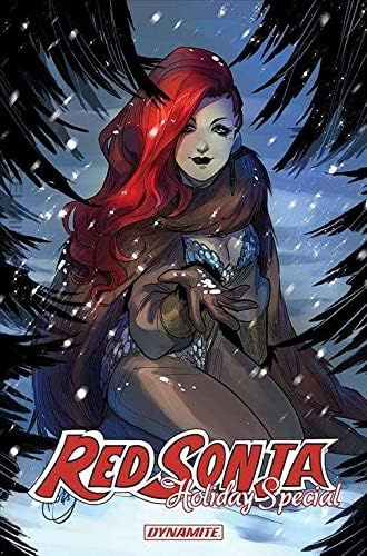 Red Sonja (Dynamite, Vol. 6) Специален празничен брой 2021C VF / NM ; Комикс Динамит | Мирка Андольфо