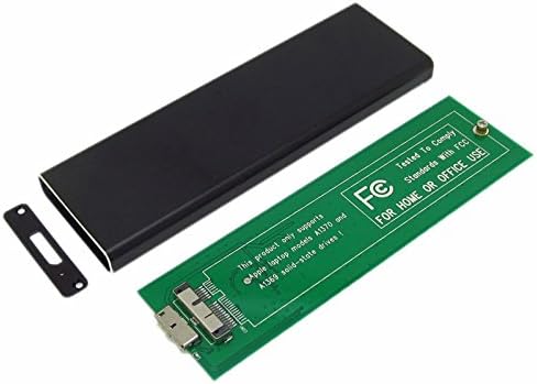 SSD до USB3.0 Корпуса на твърдия диск на Външния Корпус на 6 + 12 Pin за 2010 Apple MacBook Air A1370 A1369