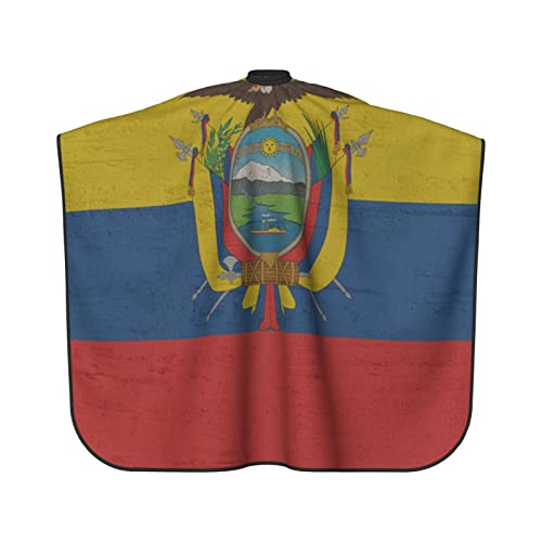 Знаме на Еквадор 3d Печат на Професионални Фризьорски салон Наметало За Подстригване Салонная Наметало Фризьорски Престилка 55 X 66