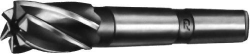 F&D Tool Company 18889-SF164 Лека бележка fresa с множество канали от бързорежеща стомана, Диа на нож е 1,5 инча, Конична опашка B &