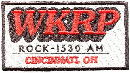 Нашивка WKRP Синсинати в ретро стил - Бродерия - Шир на