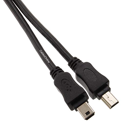 кабел с дължина 3 метра от USB 2.0 Mini-B 5-Пинов към Mini-B 5-Пинов Штекерный кабел USB2-5503