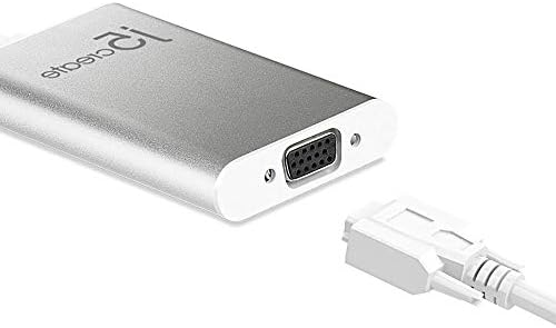 j5create Адаптер за свързване на дисплея USB 2.0 VGA | Plug & Play USB, 3 режима на преглед, съвместимо с Windows и Mac