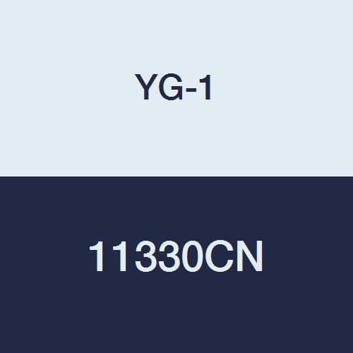 Двойна бележка fresa YG-1 11330CN HSSCo8, 2 Канала, Нормална дължина, Калай покритие, Дължина 4-1/2 , 9/16