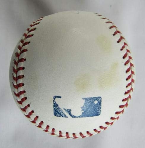Играта на топка с Автограф на Хауърд Джонсън Rawlings B104 - Бейзболни Топки С Автографи