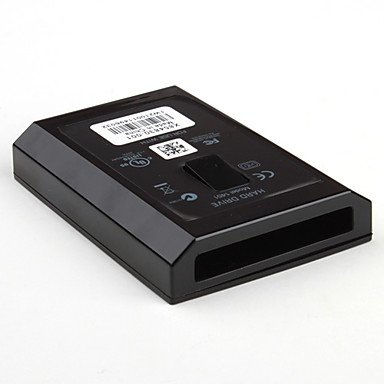 Честит Пластмасов калъф за твърд диск с капацитет от 20 Г за Xbox 360 Slim (Черен)